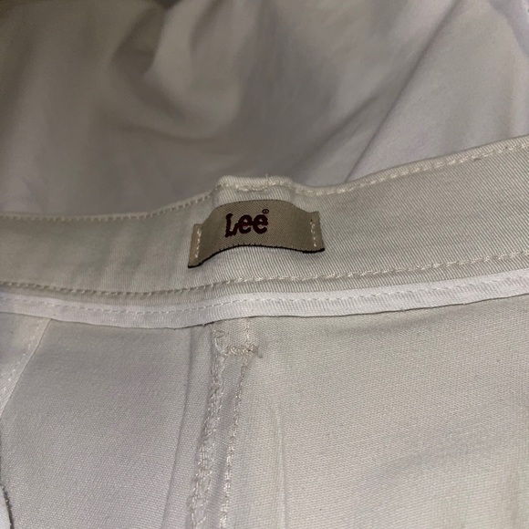 Cream Lee Straight Leg Pants - Picture 5 of 9